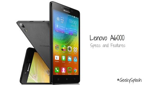 Lenovo A6000 specifications .